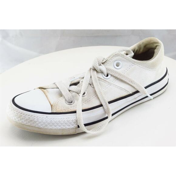 Converse all Star Women Size 6 M Shoes Off White Low Top Fabric 557971f‎ - Picture 1 of 9